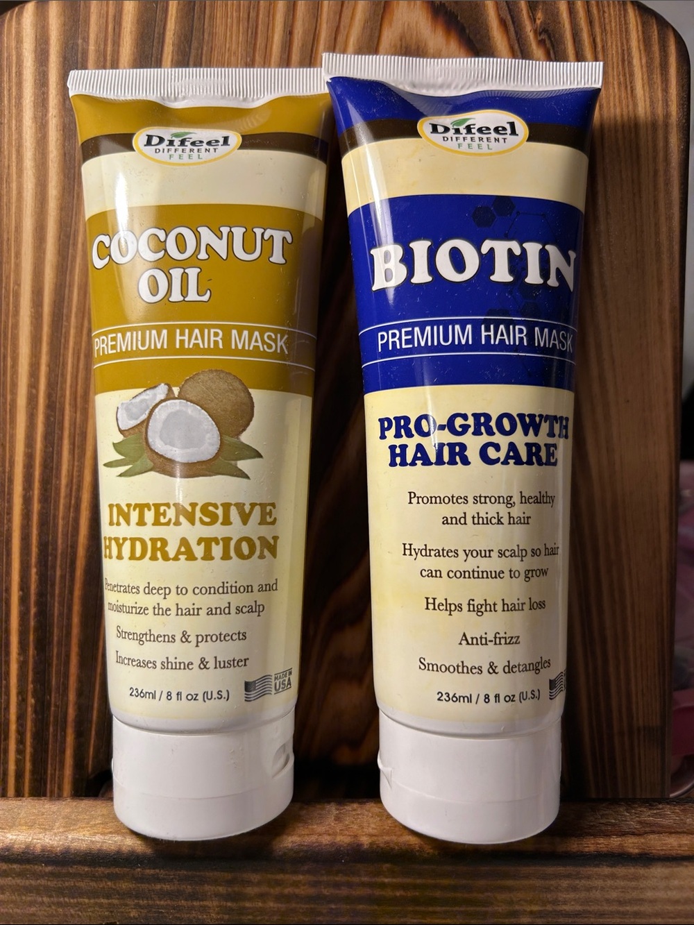 Difeel Coconut Oil Premium Hair Mask - Yellow Nourishing Treatment